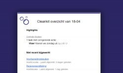 Blijf automatisch betrokken via mailnotificaties