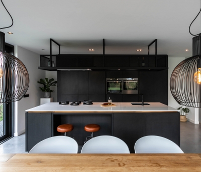 Cook in black