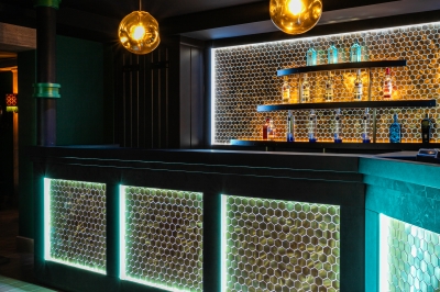Basement bar