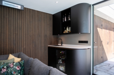 Luxe buitenpantry