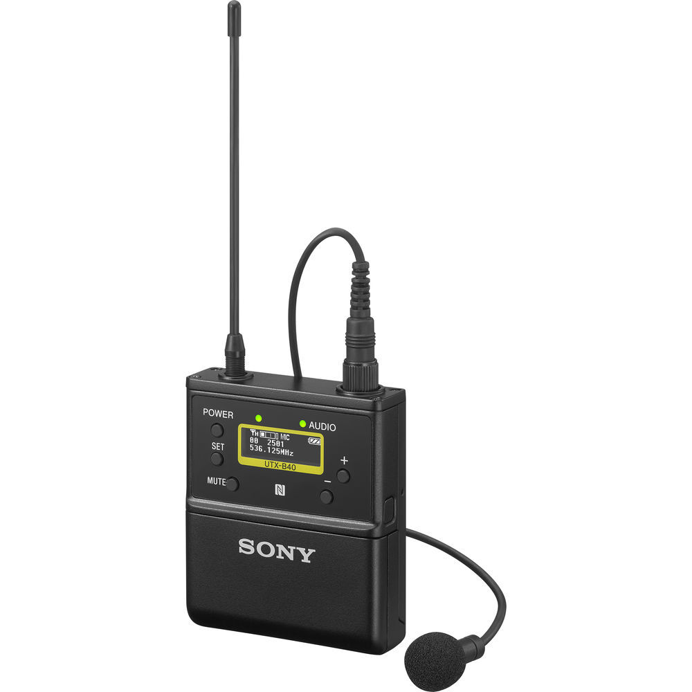 sony-utx-b40-wireless-transmitter-with-omni-lavalier-mic