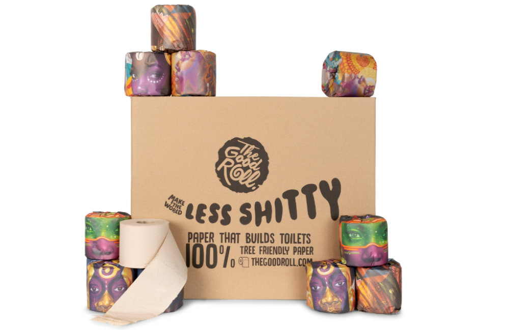 Limited Edition 100 gerecycled 2 laags toiletpapier 24 rollen The Good Roll