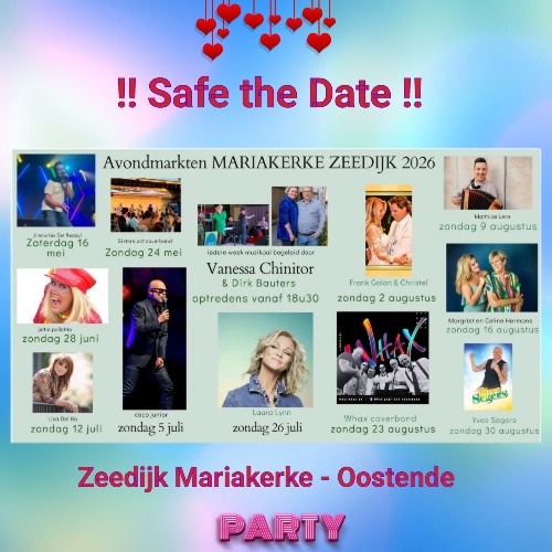 Avondmarkt Mariakerke Zeedijk