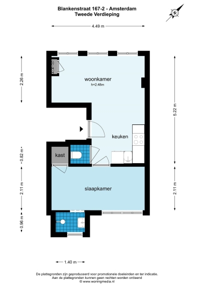 Blankenstraat 167-ll Amsterdam Lengers Housing
