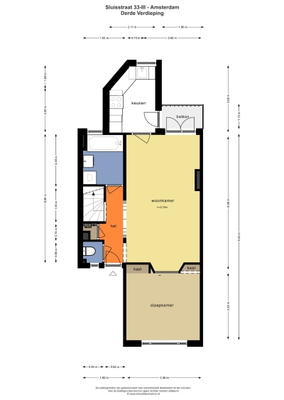 Sluisstraat 33-3, Amsterdam Lengers Housing