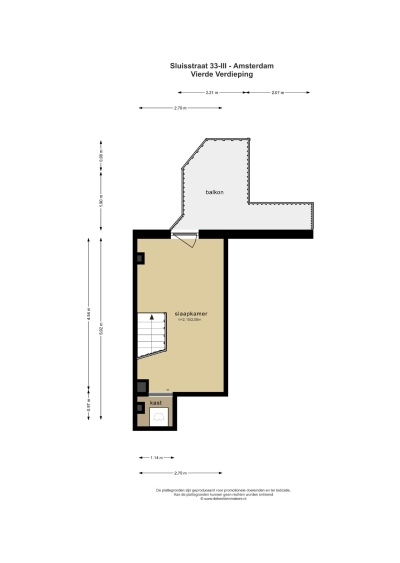 Sluisstraat 33-3, Amsterdam Lengers Housing