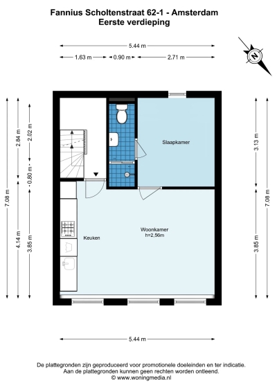 Fannius Scholtenstraat 62-2, Amsterdam Lengers Housing