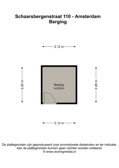 Schaarsbergenstraat 110, Amsterdam Lengers Housing