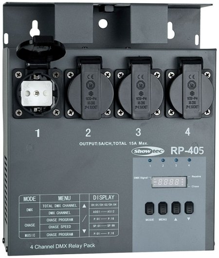 4-channel Dimmer DMX