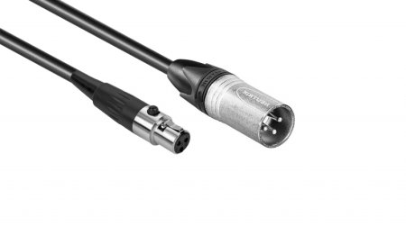 XLR Male 3p  > Mini XLR Female 3p Kabel