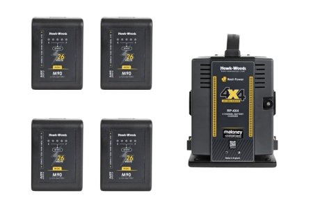 Hawk Woods Mini V-Lock 180W 26V (6x) Set