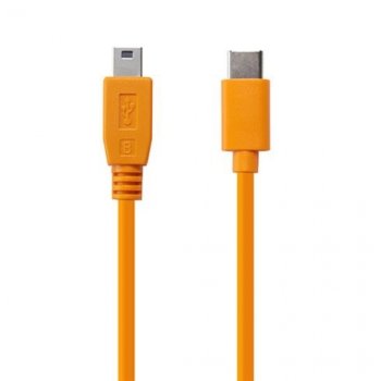 Tether Tools - USB-C > USB Mini-B 4.6m Kabel