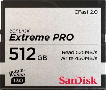 CFast 2.0 512GB Kaart (Arri)