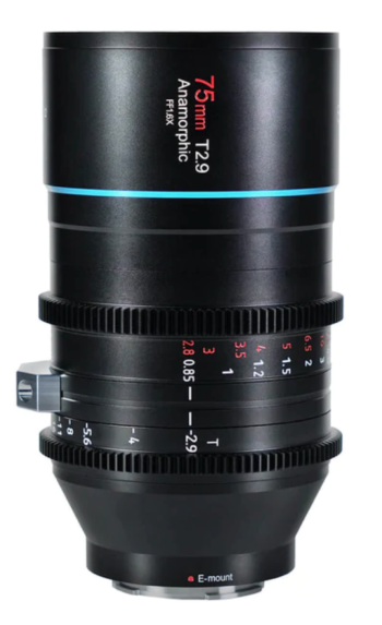 Sirui FE 75mm T2.9 - Anamorphic 1.6x