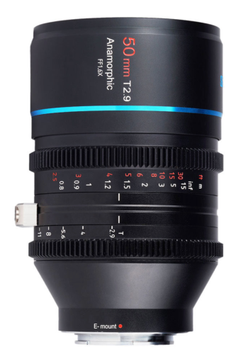 Sirui FE 50mm T2.9 - Anamorphic 1.6x