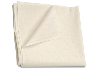 4x6 Butterfly Doek - Unbleached Muslin