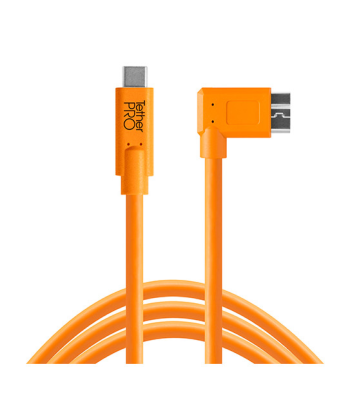 Tether Tools - USB-C > USB Micro-B 3.0 Haaks 4.6m Kabel