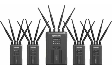 Hollyland Syscom 421S (4x Transmitter / 4 channel receiver)Set Hollyland Syscom 421S (4x Transmitter / 4 channel receiver)Set