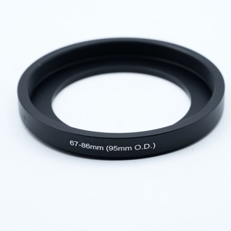 Step Up Ring 67 > 86mm / 95mm OD Step Up Ring 67 > 86mm / 95mm OD