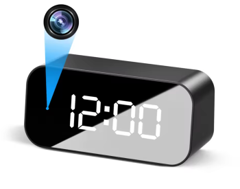 Spycam Alarm Clock