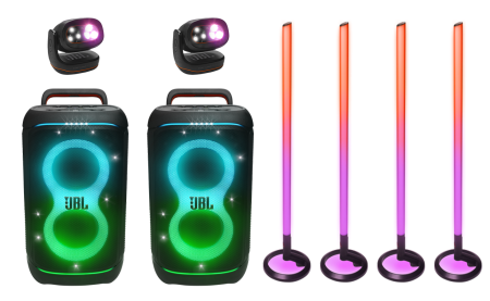 JBL Speaker / Light Party Set JBL Speaker / Light Party Set