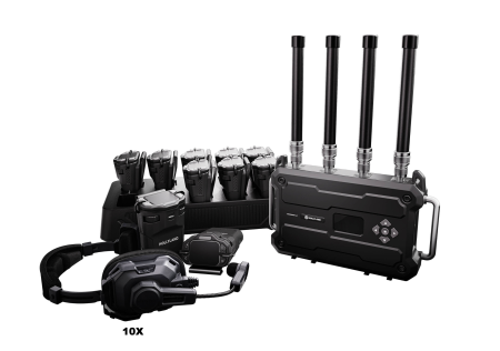 Hollyland Solidcom H1 - (10x) Wireless Intercom System Hollyland Solidcom H1 - (10x) Wireless Intercom System