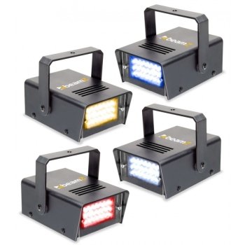 Beamz Led Mini Strobe (Set of 4)