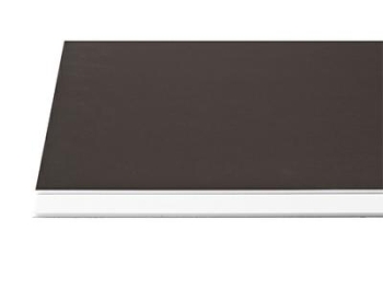 Foambord 50x70cm - Zwart/Wit