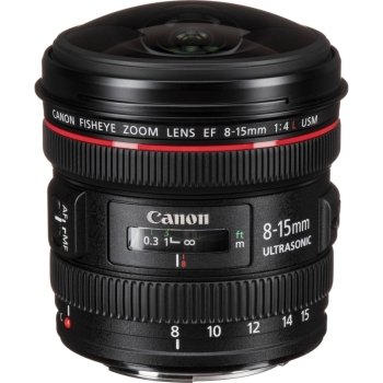 Canon EF 8-15mm Fisheye F4