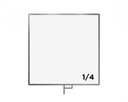 90x90 Frame 1/4 WD