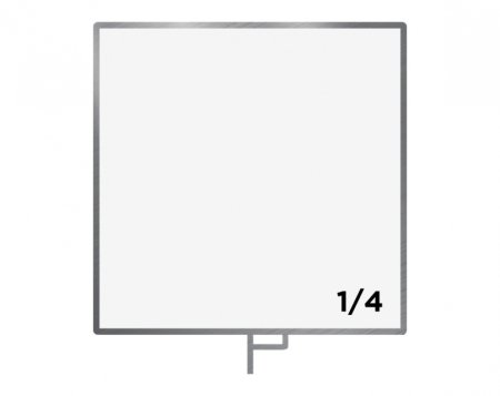 120x120 Frame 1/4 WD