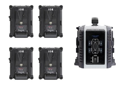 IDX PowerLink V-Lock 150W (4x) Set IDX PowerLink V-Lock 150W (4x) Set