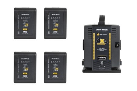 Hawk Woods Mini V-Lock 180W 26V (6x) Set Hawk Woods Mini V-Lock 180W 26V (6x) Set