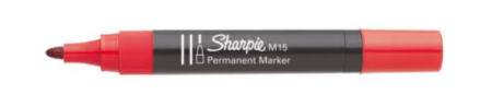 Sharpie Permanent Stift Rood Sharpie Permanent Stift Rood