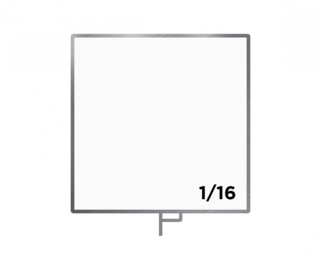 90x90 Frame 1/16 WD