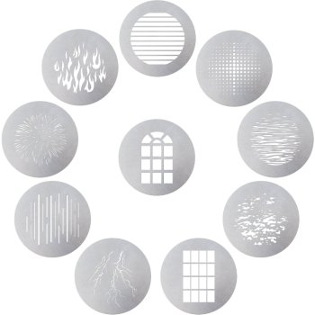 Aputure Spotlight Mount - 10x Gobo Set (Size B)