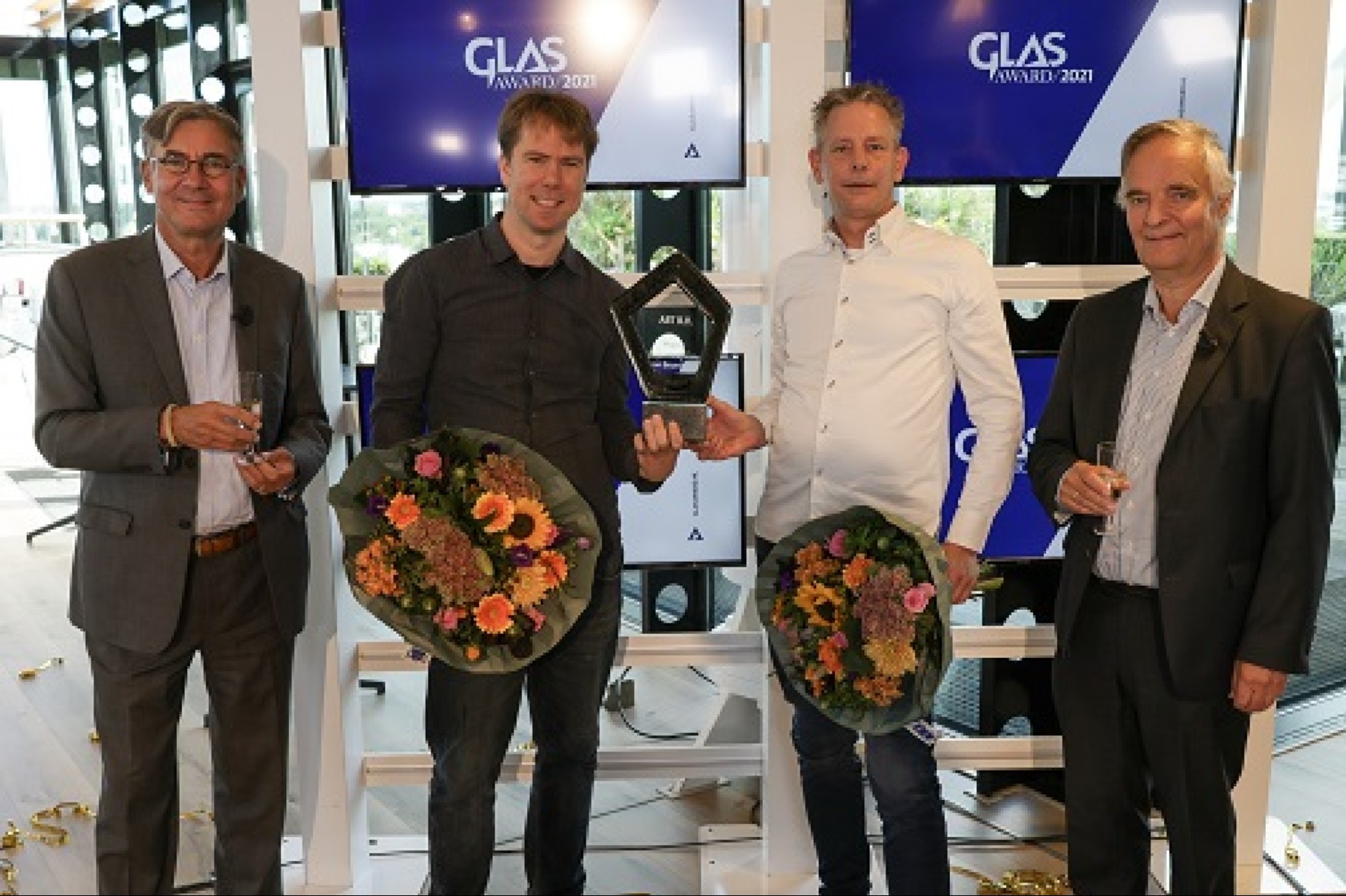 Op 16 september 2021 reikte Bouwend Nederland Vakgroep GLAS voor de 10e keer de 