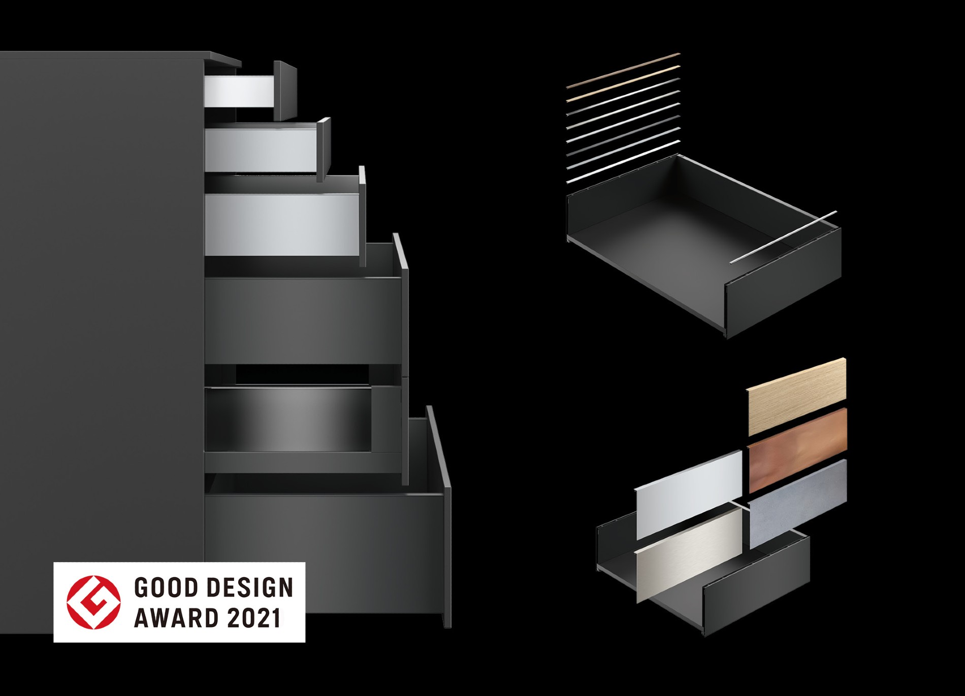 'Good Design Award 2021' voor schuifladeplatform