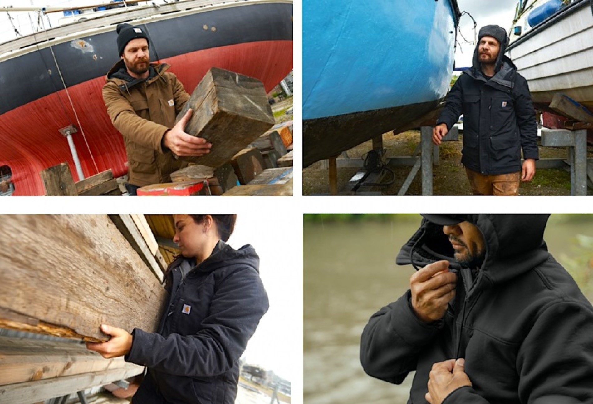 Voor harde werkers die weer en wind trotseren