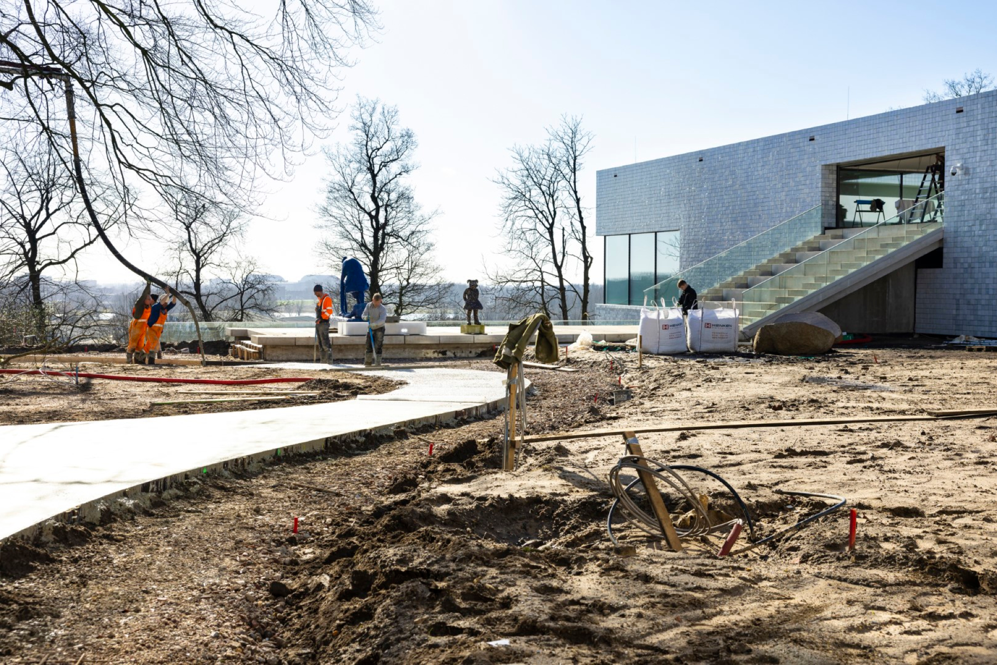 Nieuwe beeldentuin Museum Arnhem krijgt vorm