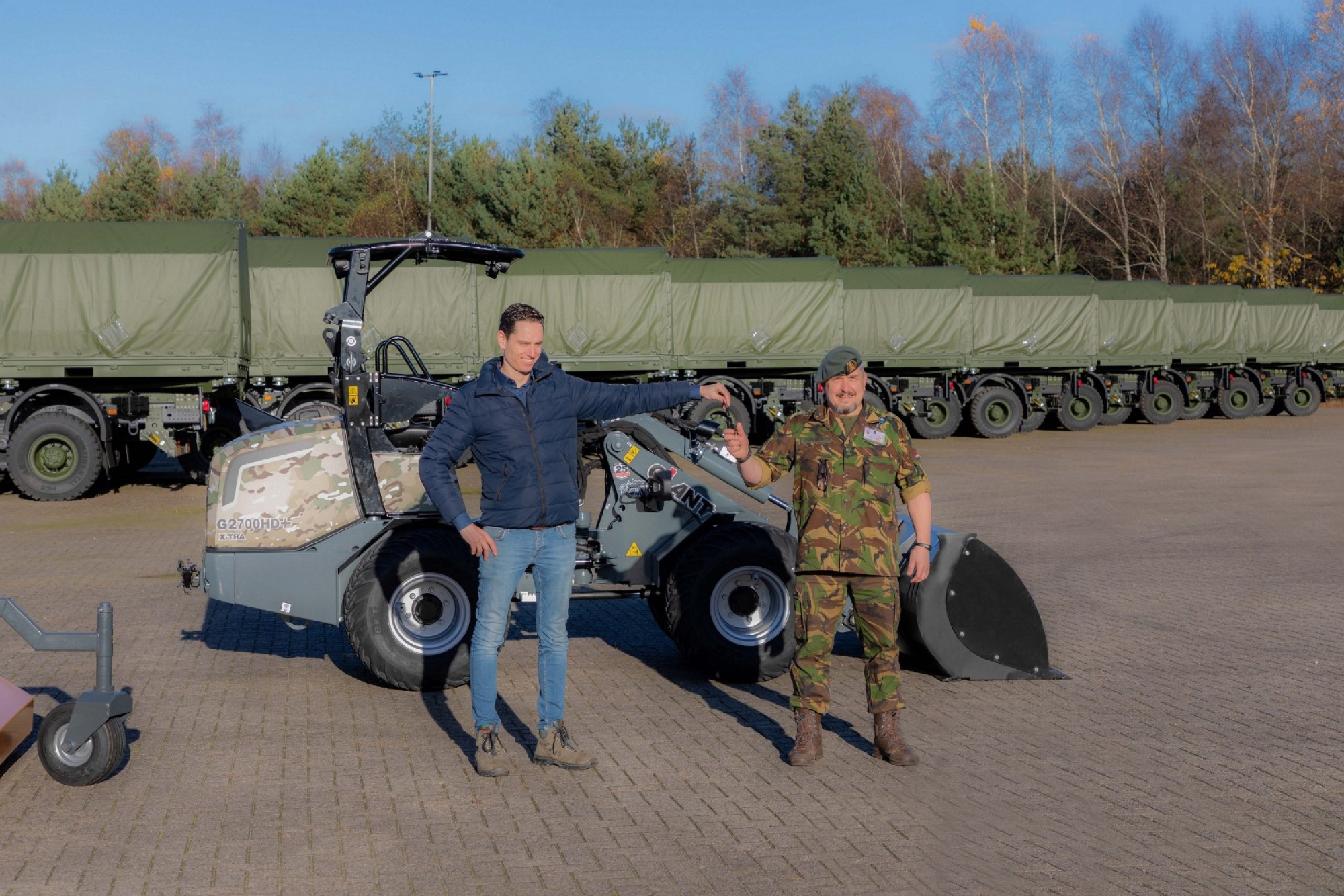 Wielladers voor Defensie