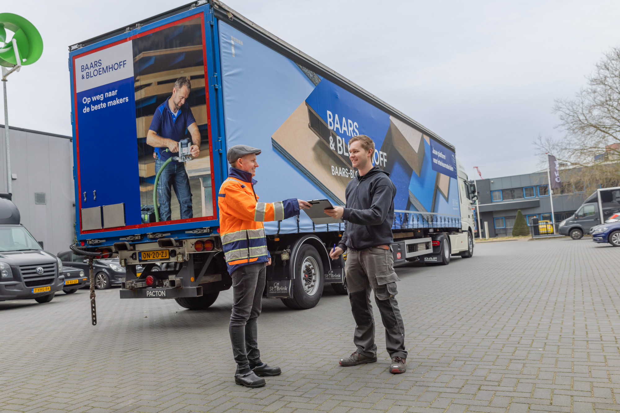 Klanten worden altijd zo goed mogelijk voorzien in hun behoeften. 