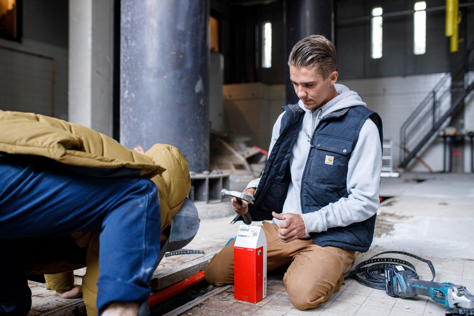 Oersterke jas voor harde werkers in winters weer