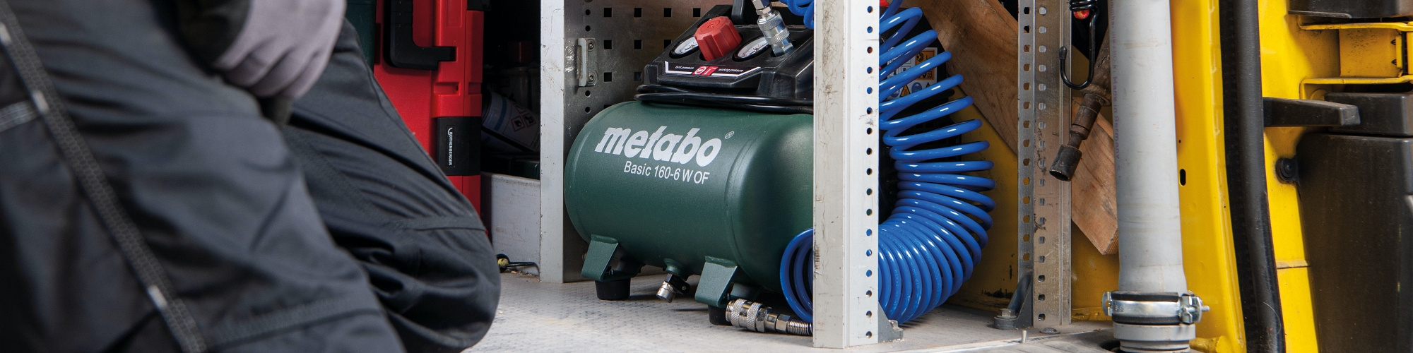 Nieuwe compressor van Metabo ideaal voor mobiel gebruik