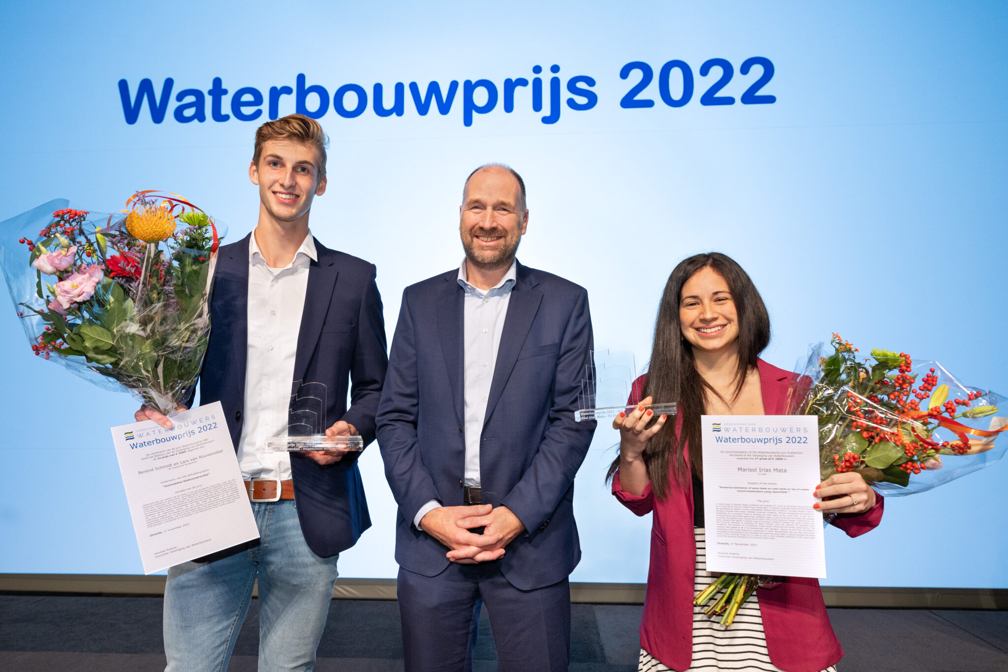 Winnaars Waterbouwprijs 2022 bekend