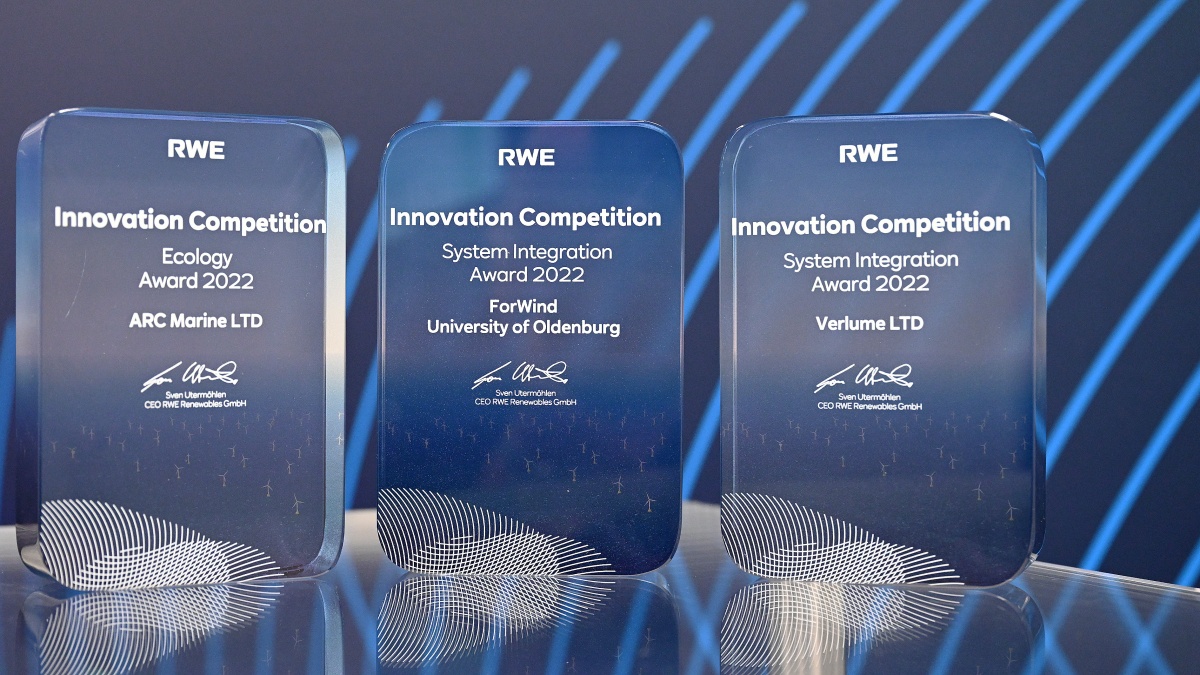 RWE maakt winnaars internationale Innovatiecompetitie bekend