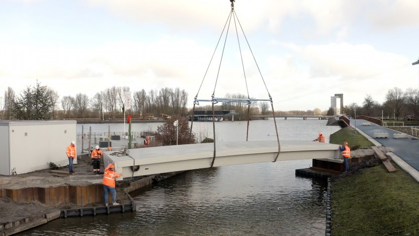 Project voor eerste stedelijke 'Smart Circular Bridge'