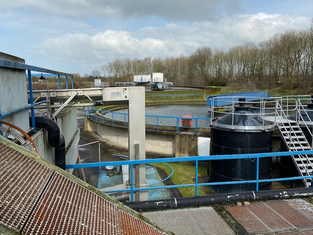 Renovatie rioolwaterzuivering Retranchement