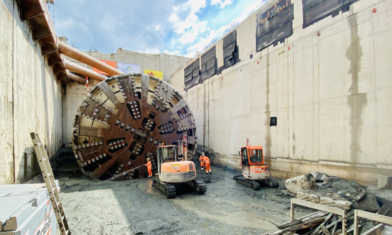 Demontagewerkzaamheden tunnelboormachine vertraagd