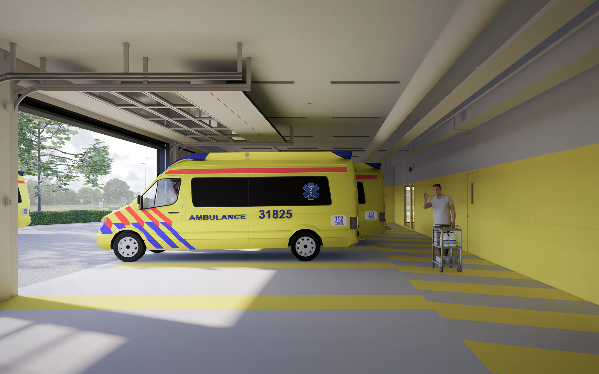 Intentieovereenkomst voor Ambulancepost Amsterdam UMC